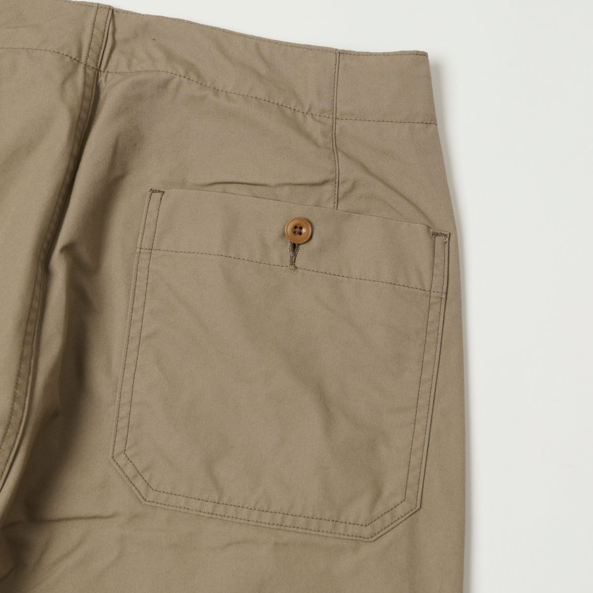 Nanamica Side Belt Wide Pants - Taupe