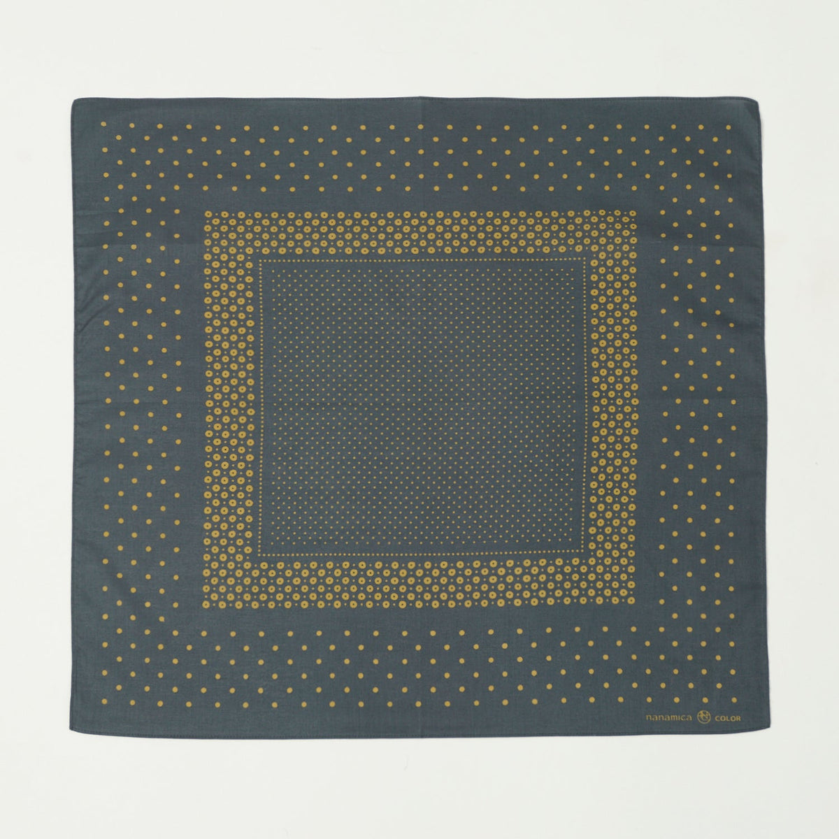 Nanamica Dot Pattern Bandana - Black