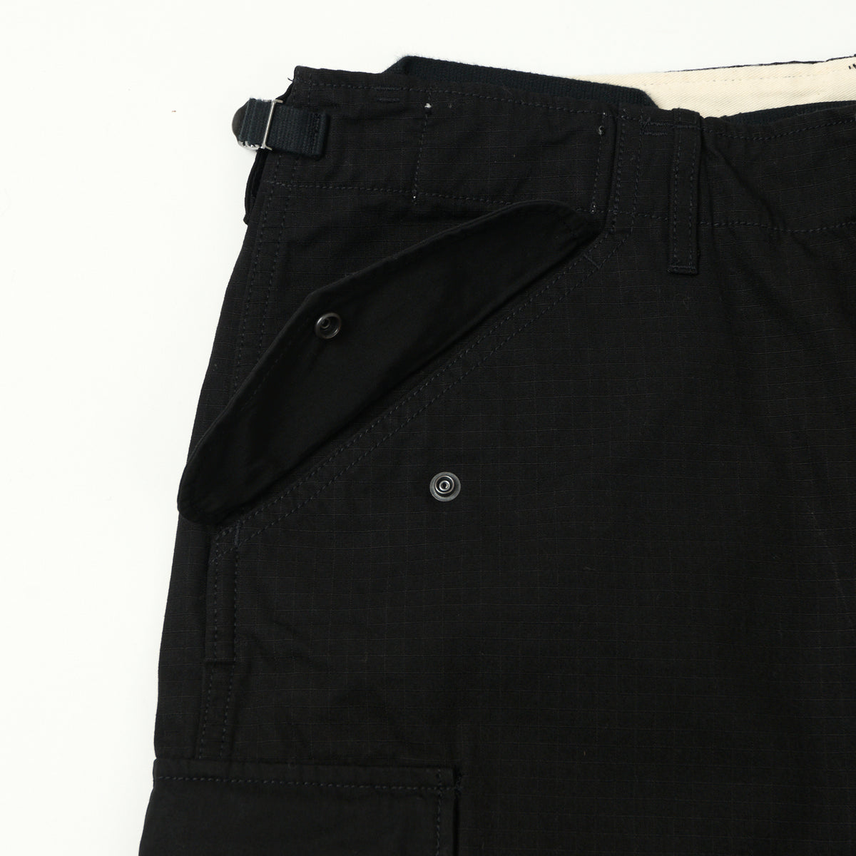 Nanamica Ripstop Cargo Pants - Black