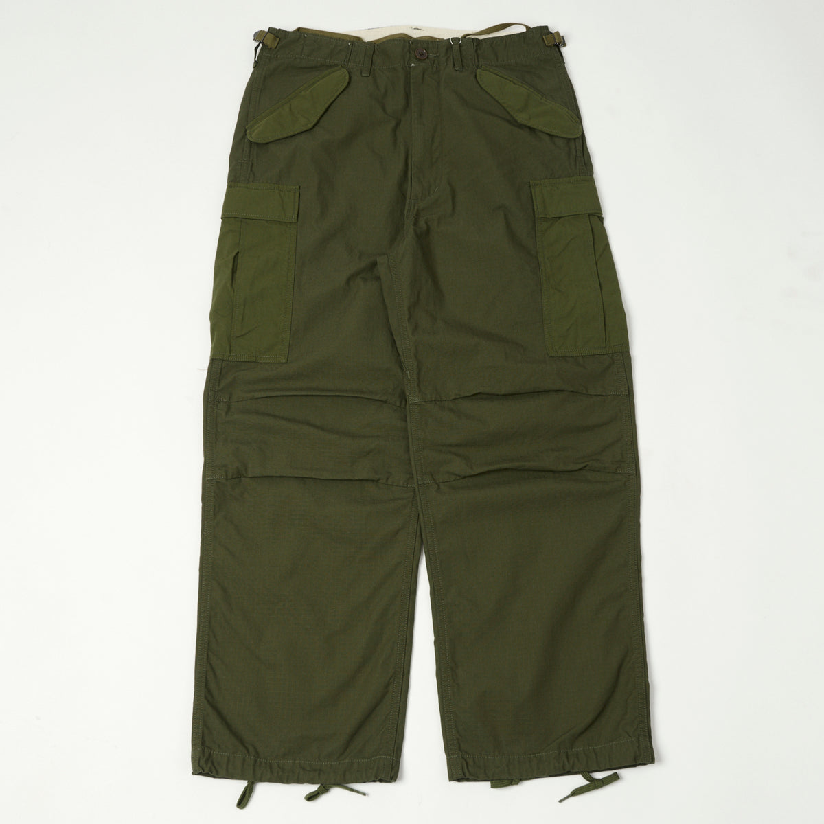 Nanamica Ripstop Cargo Pants - Olive Drab