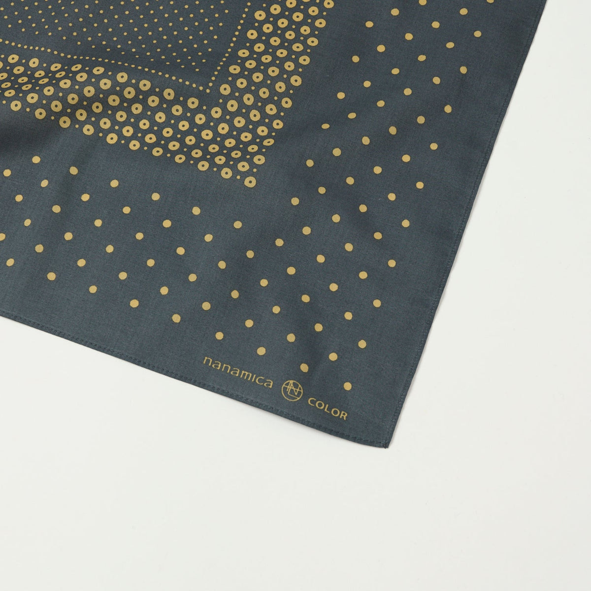 Nanamica Dot Pattern Bandana - Black