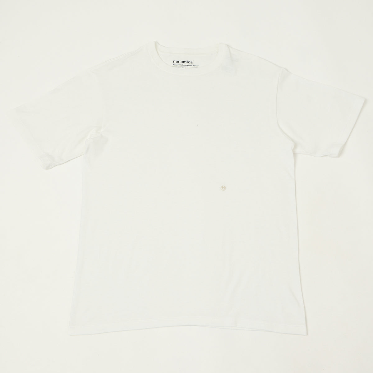 Nanamica Loopwheel Coolmax Jersey T-Shirt - White