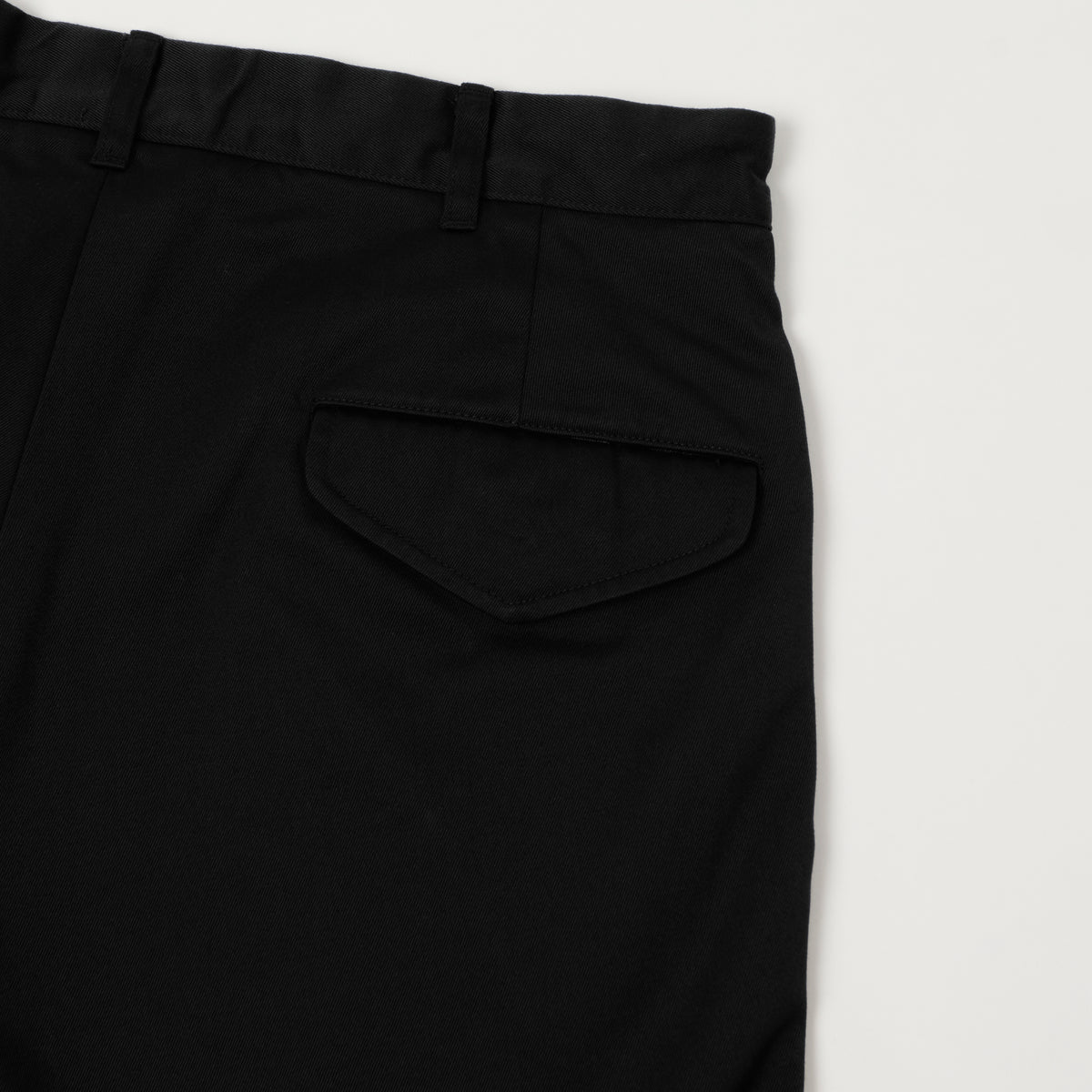 Nanamica Pleated Chino Shorts - Black