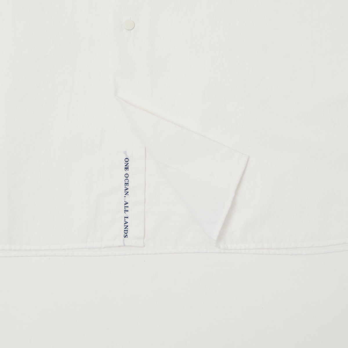 Nanamica Short Sleeve Wind Shirt - Off White