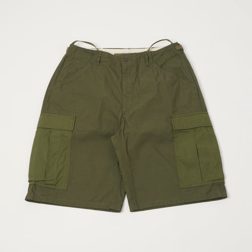 Nanamica Ripstock Cargo Shorts - Olive Drab