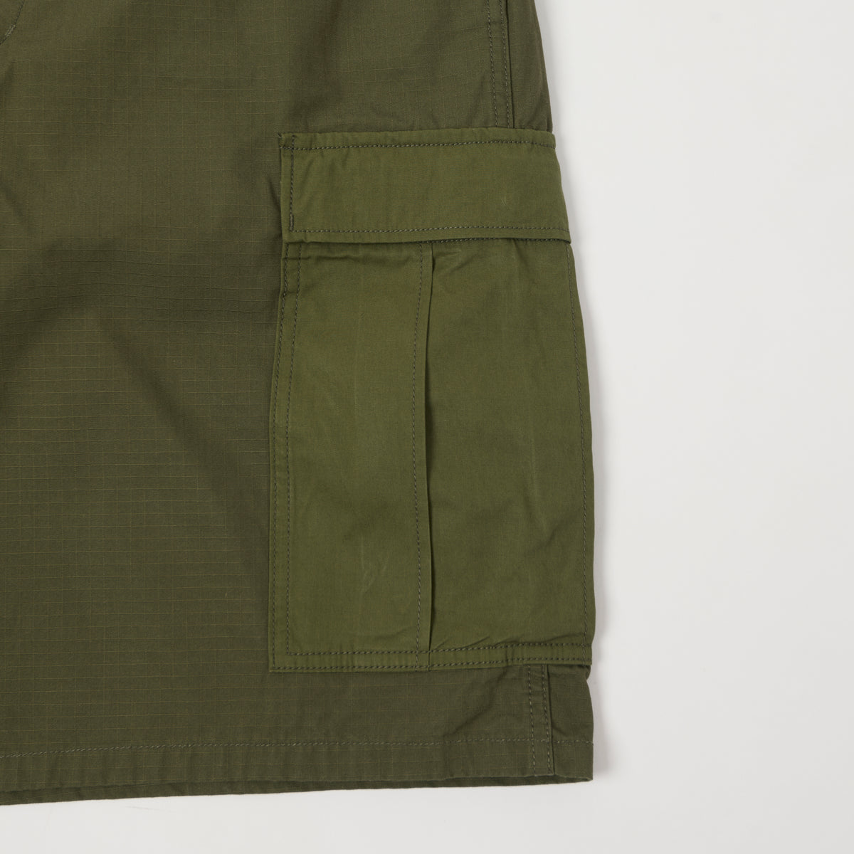 Nanamica Ripstock Cargo Shorts - Olive Drab