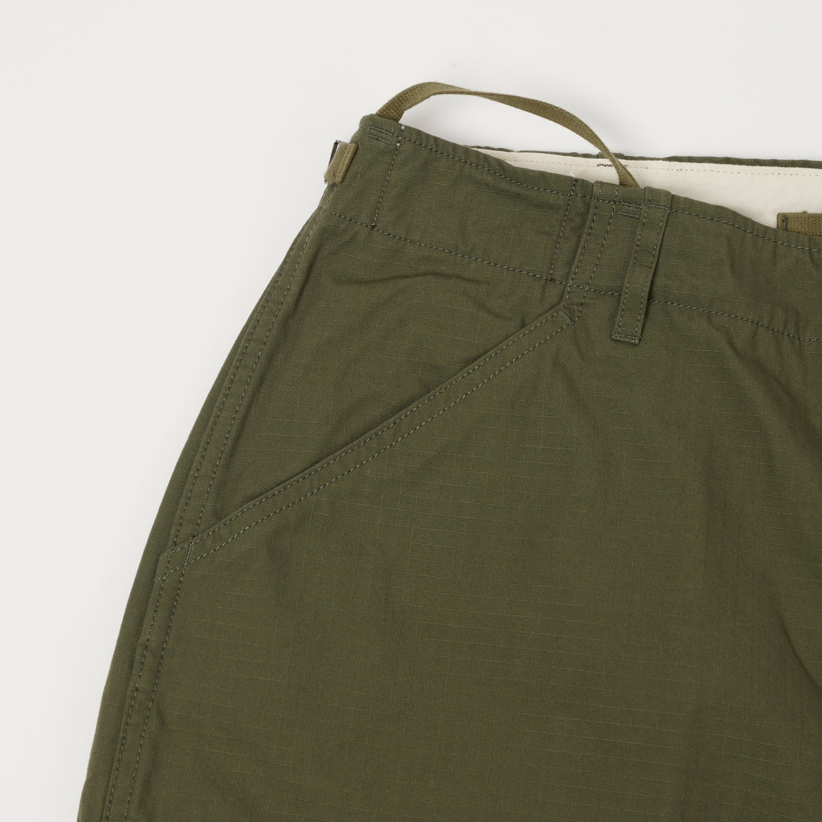 Nanamica Ripstock Cargo Shorts - Olive Drab