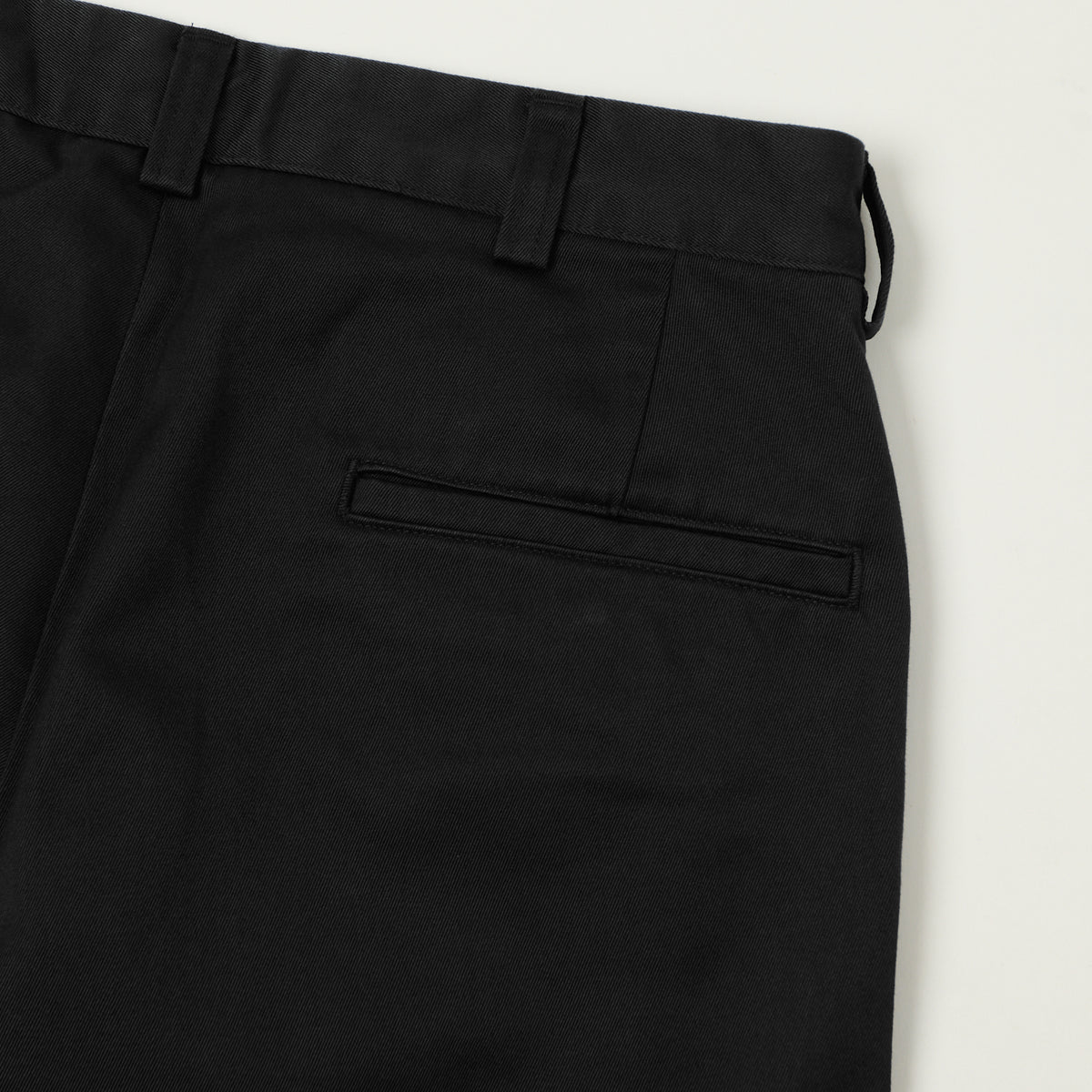 Nanamica Wide Straight Chino Pants - Black