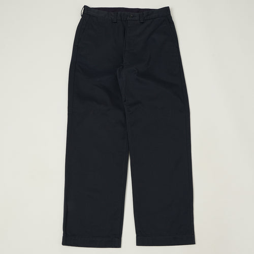 Nanamica Wide Straight Chino Pants - Navy