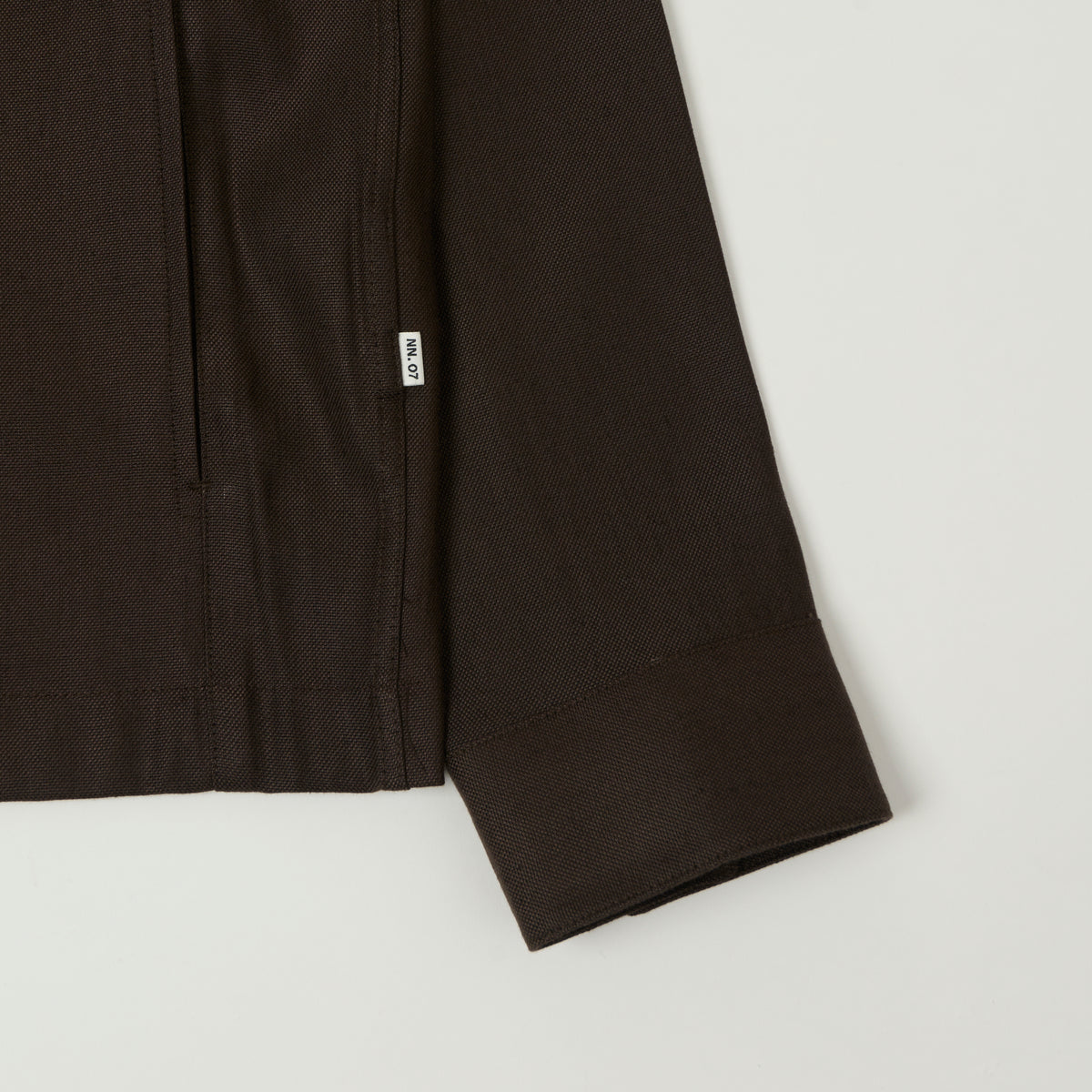 NN07 'Alban' Technical Sports Jacket - Deep Truffle