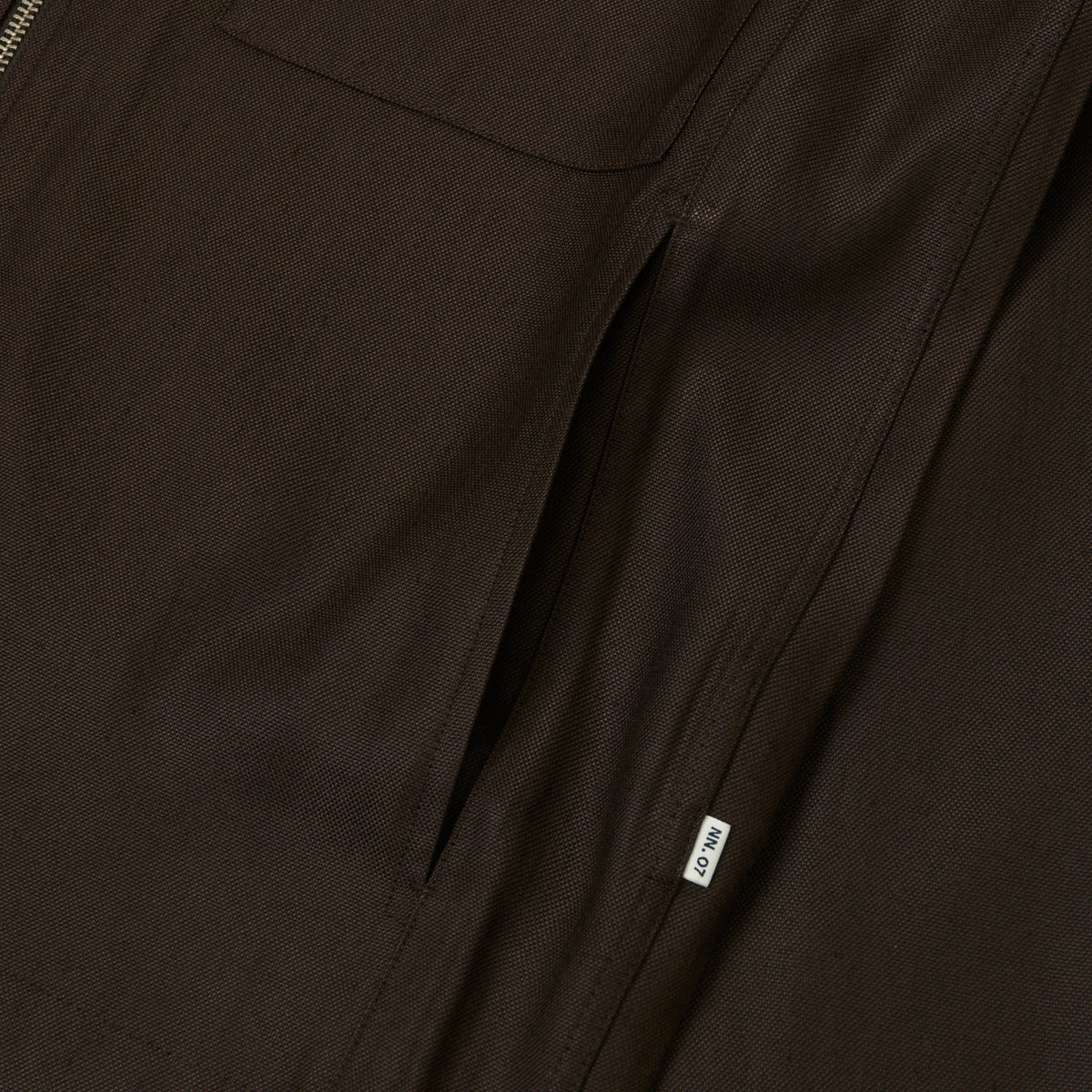 NN07 'Alban' Technical Sports Jacket - Deep Truffle