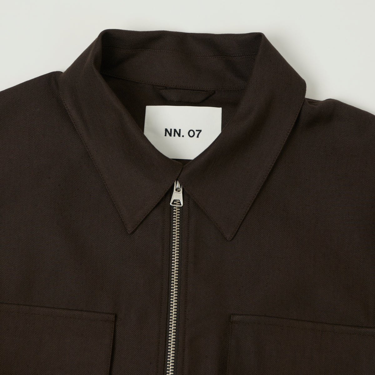 NN07 'Alban' Technical Sports Jacket - Deep Truffle