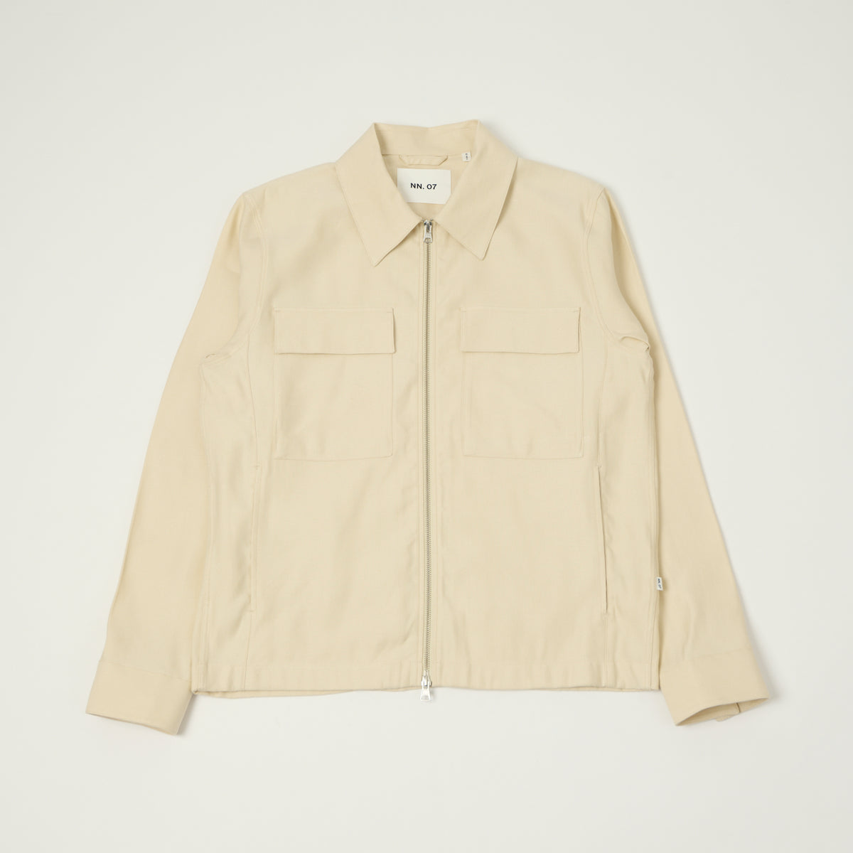 NN07 'Alban' Technical Sports Jacket - Ivory