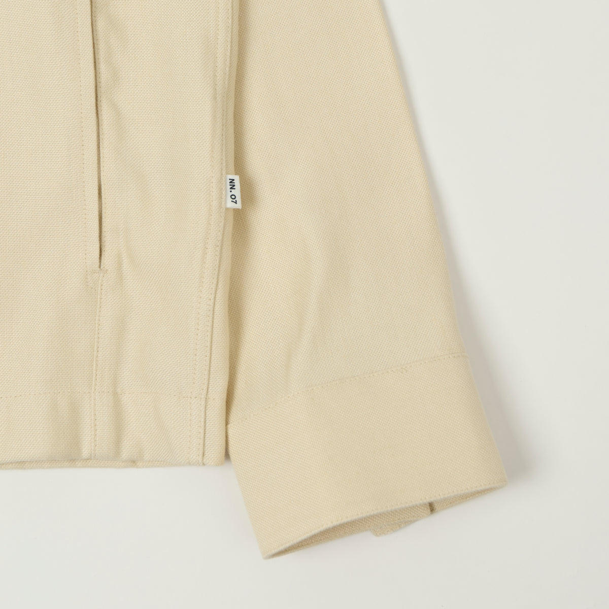 NN07 'Alban' Technical Sports Jacket - Ivory