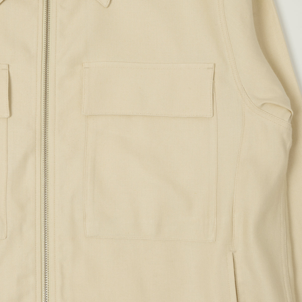 NN07 'Alban' Technical Sports Jacket - Ivory