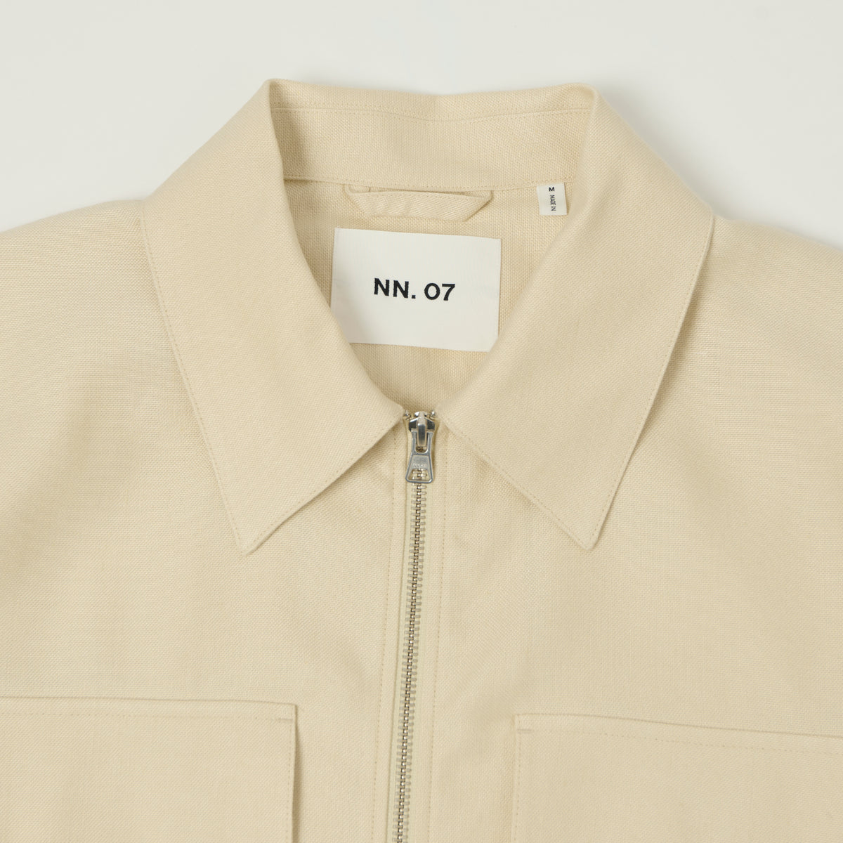 NN07 'Alban' Technical Sports Jacket - Ivory