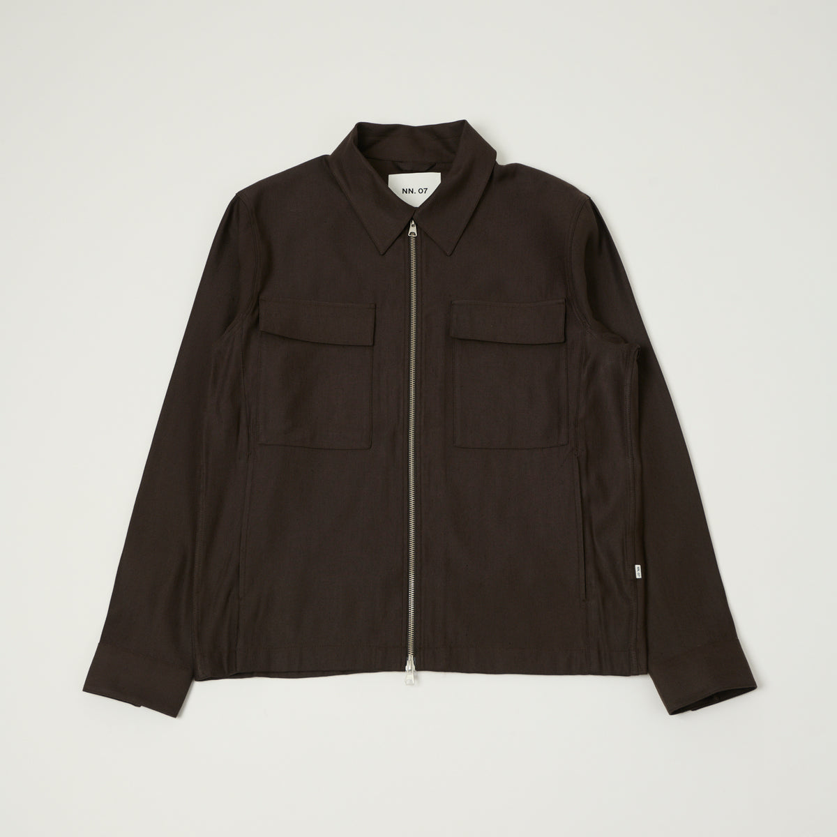 NN07 'Alban' Technical Sports Jacket - Deep Truffle
