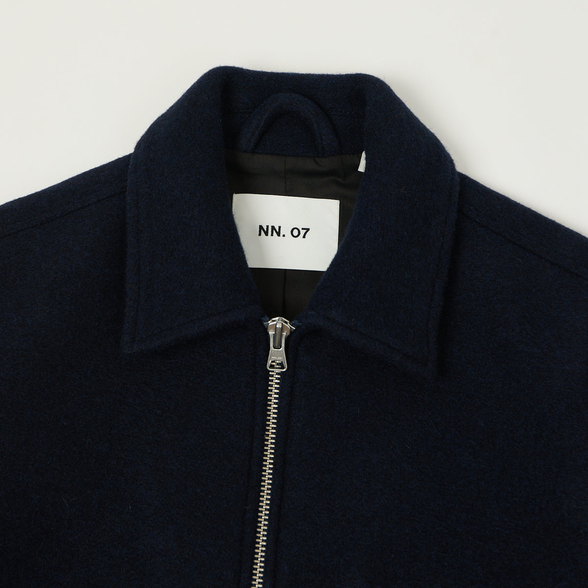 NN07 'Gael' Wool Jacket - Navy