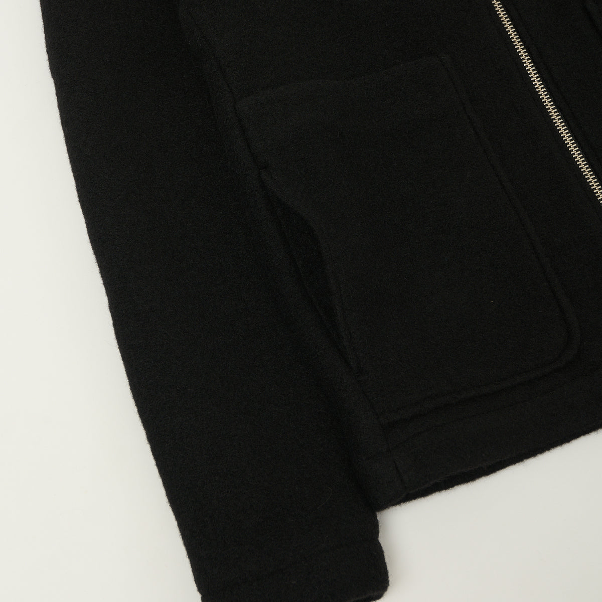 NN07 'Gael' Wool Jacket - Black