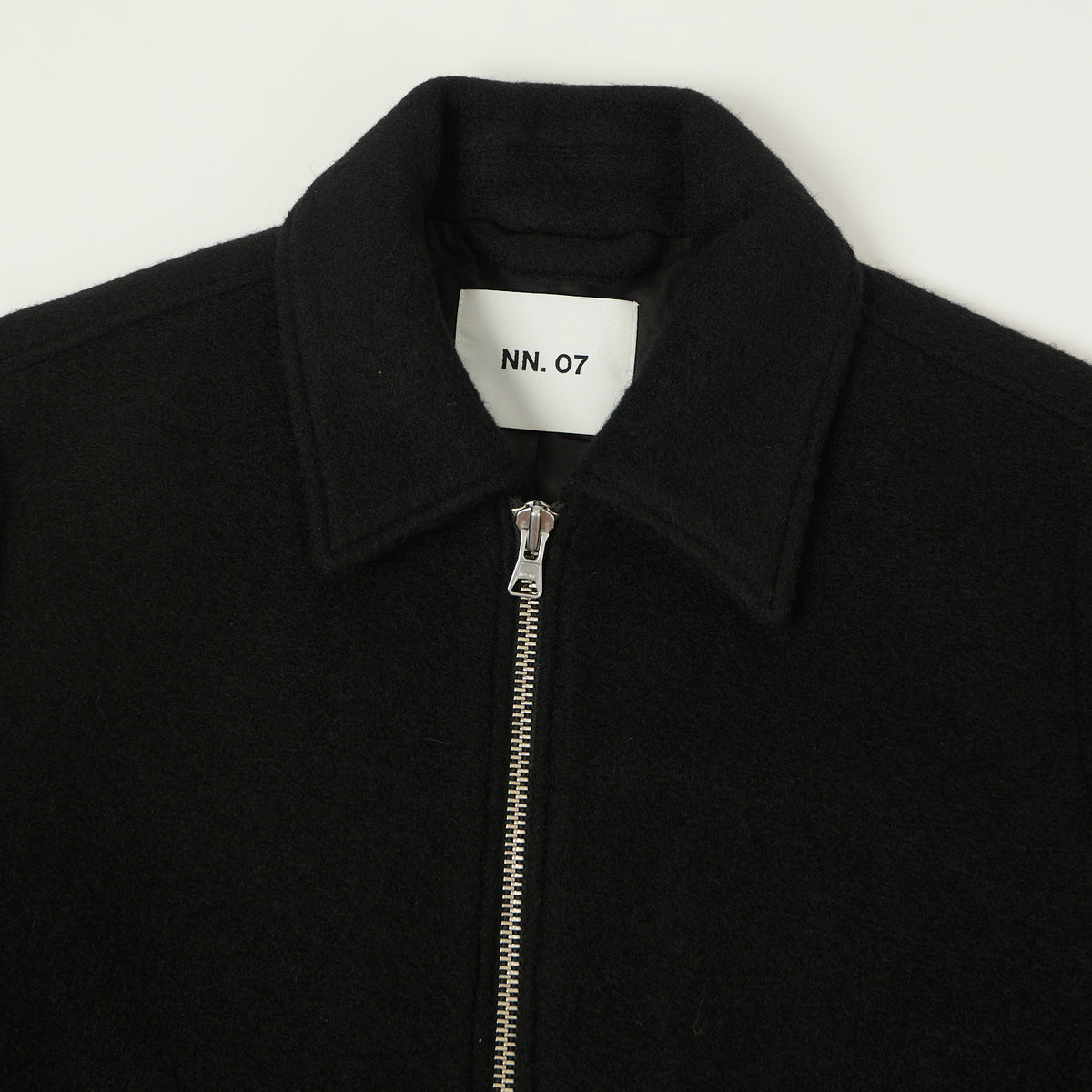 NN07 'Gael' Wool Jacket - Black