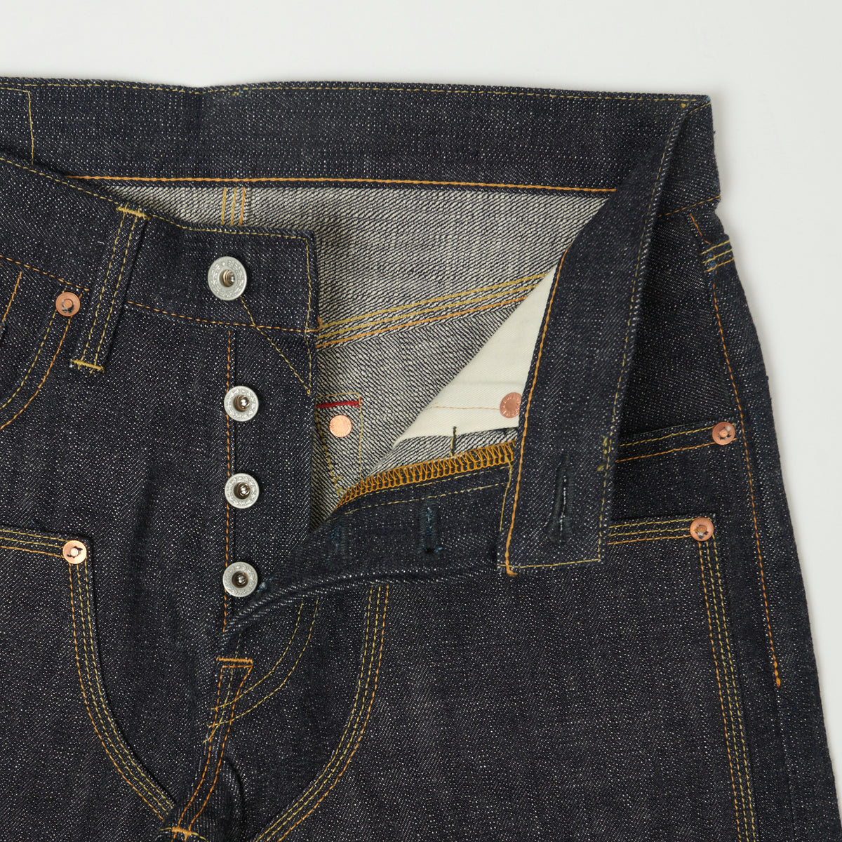 ONI Denim 417DK 14oz Slim Straight Jean - Raw