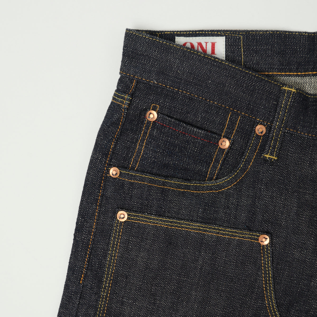 ONI Denim 417DK 14oz Slim Straight Jean - Raw