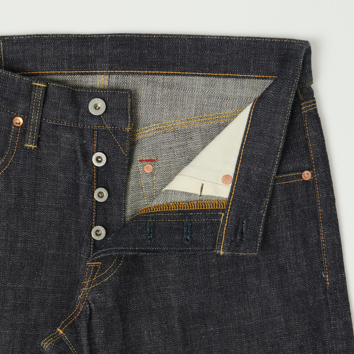 ONI Denim 417 14oz Slim Straight Jean - Raw