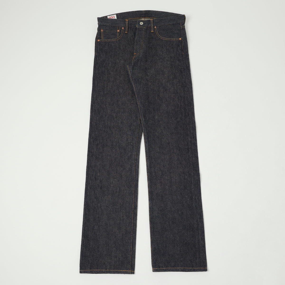 ONI Denim 552 Natural Indigo Secret Denim 20oz Slim Straight Jean - Raw
