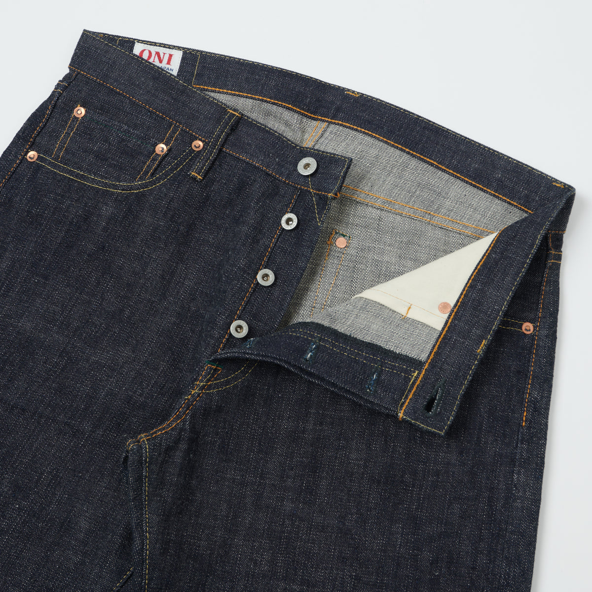 ONI Denim 562 14oz Slim Straight Jean - Raw