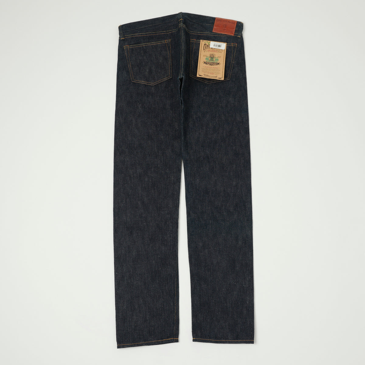 ONI Denim 676 Green Cast Kihannen 16oz Slim Tapered Jean - Raw