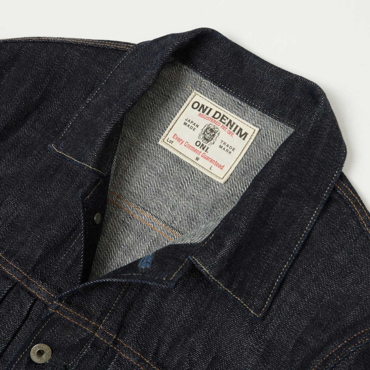 ONI Denim 03128 12oz Loose Weave Denim Coverall Jacket