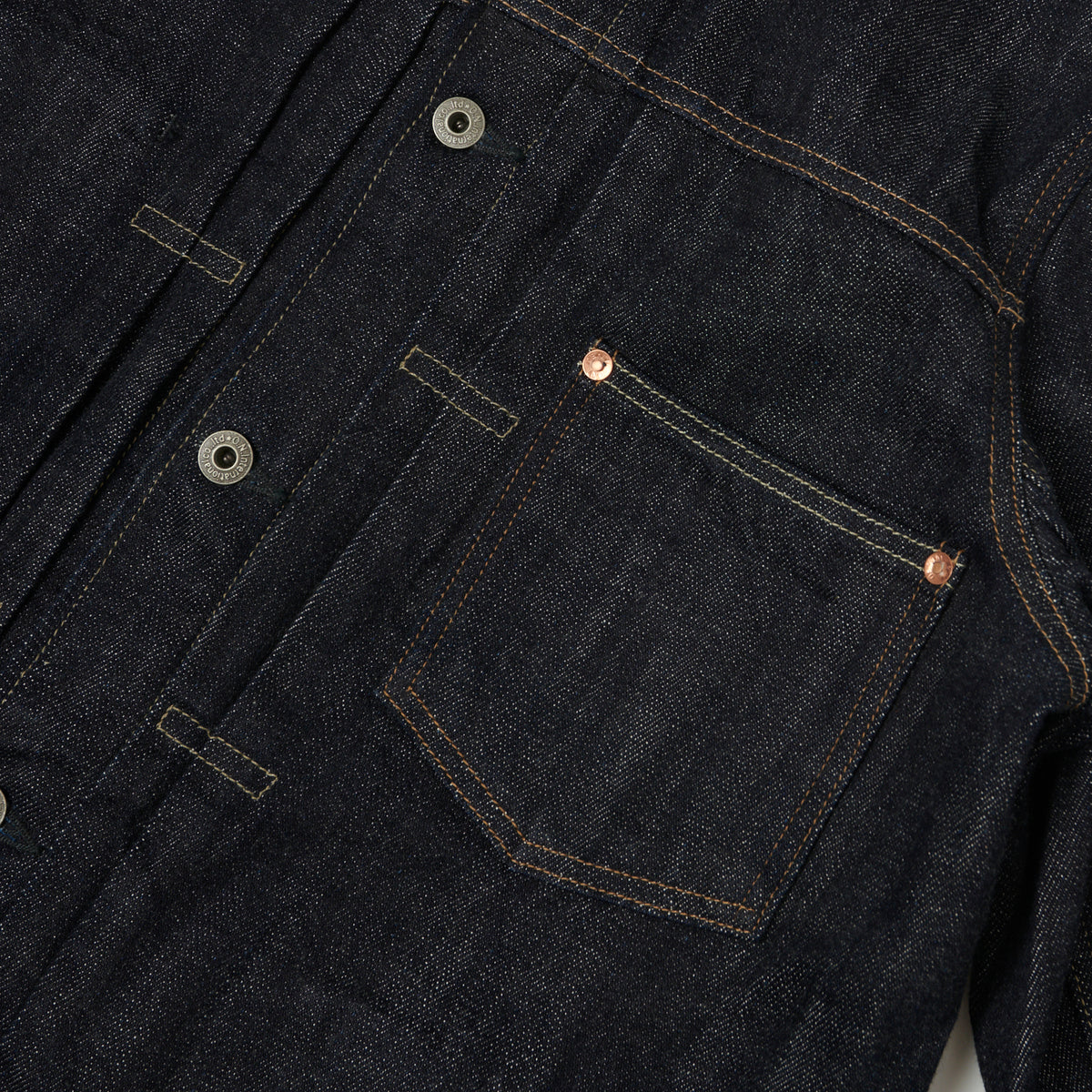 ONI Denim 03128 12oz Loose Weave Denim Coverall Jacket