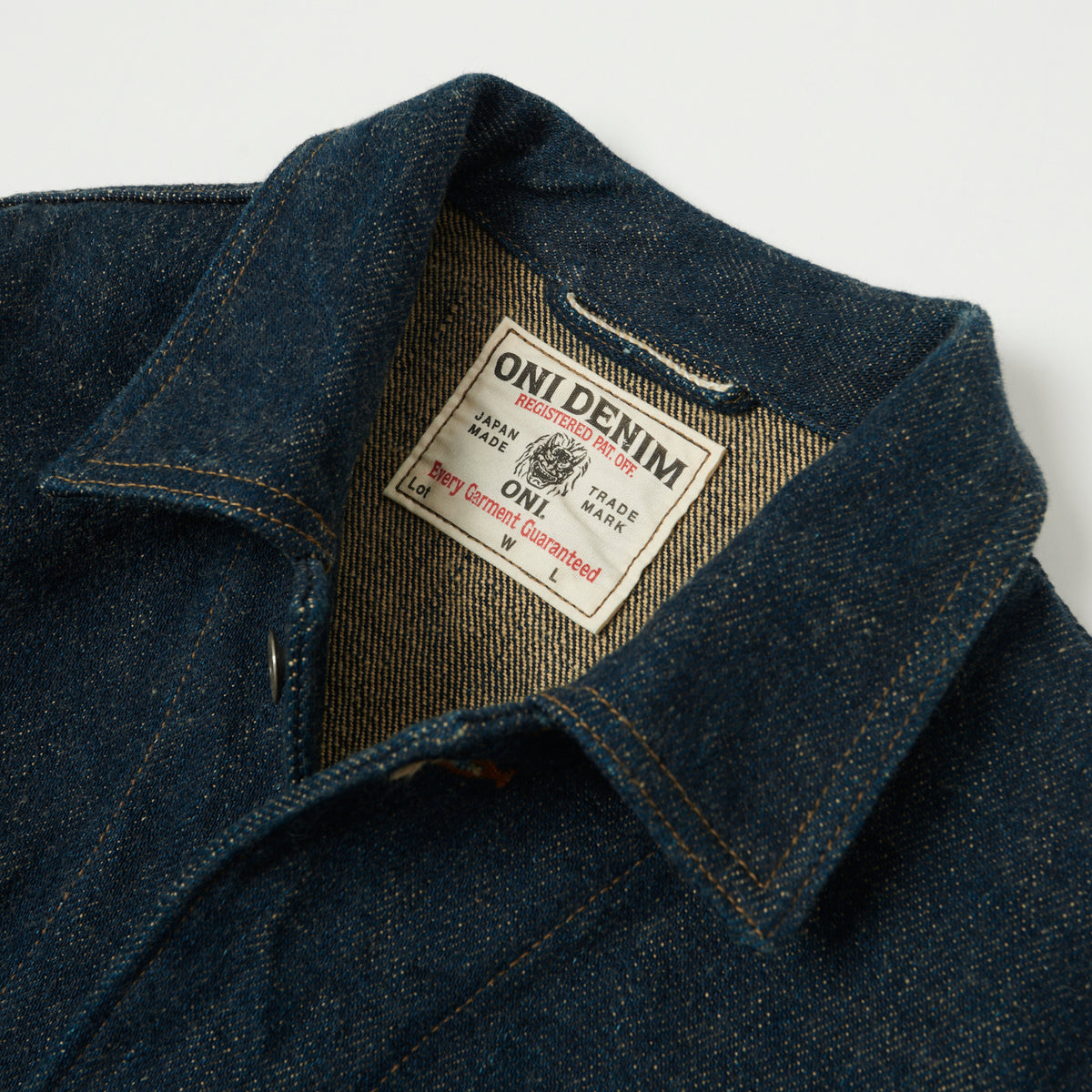 ONI Denim 03502ZR 'Secret Denim' 20oz Coverall Jacket - Rinsed