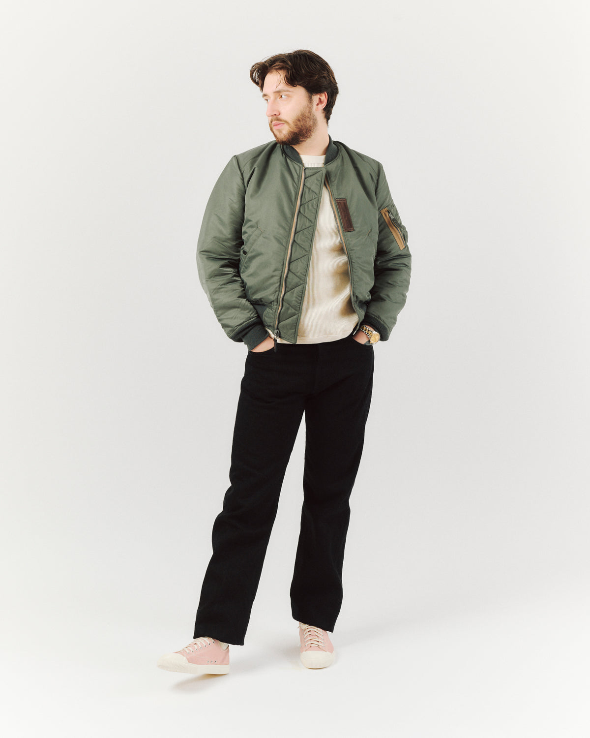Buzz Rickson's MA-1 'Slender' Flight Jacket - Olive