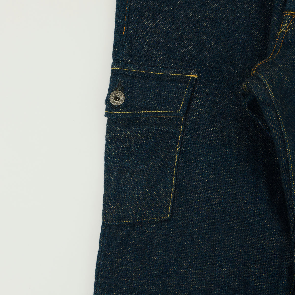 ONI Denim 548DIZR 20oz 'Dark Indigo Secret Denim' Slim Tapered Cargo Pant - One Wash