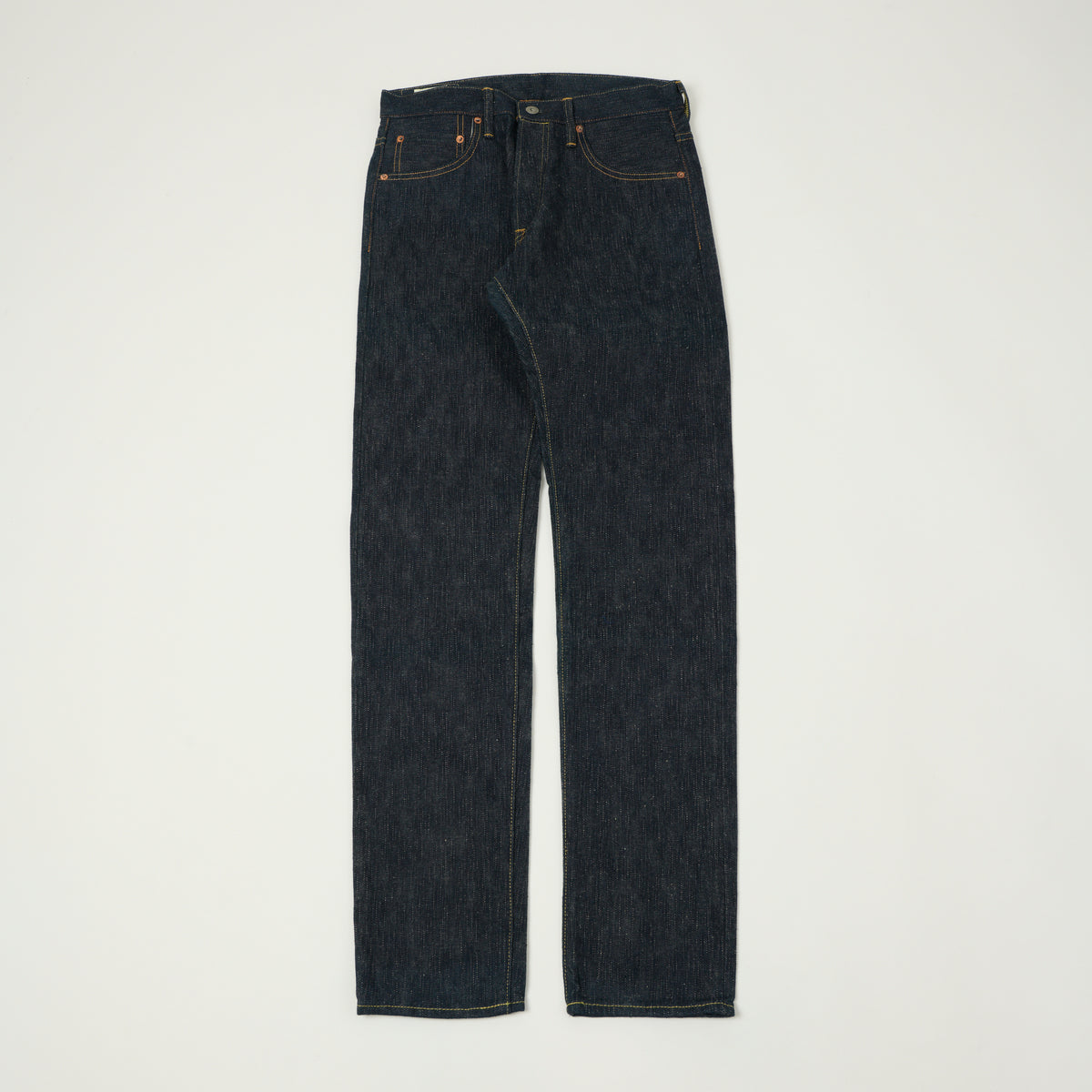 ONI Denim 902 GCKHN 16oz Green Kihannen Regular Tapered Jean - One Wash