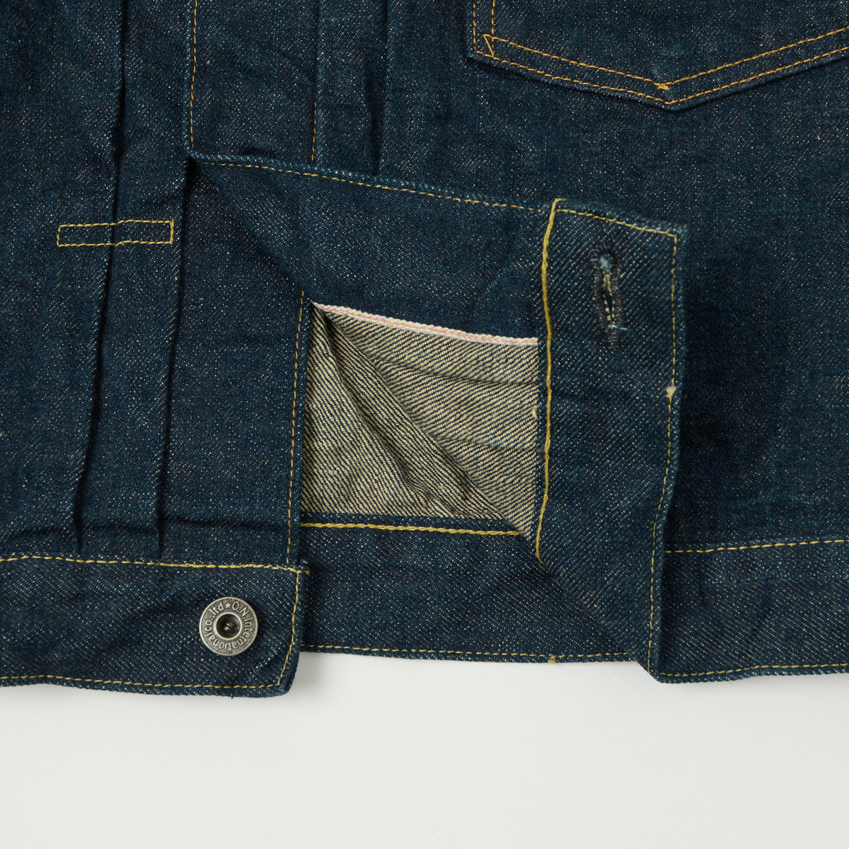 ONI Denim 01507L Ishikawadai 15oz Type-I Denim Jacket - One Wash