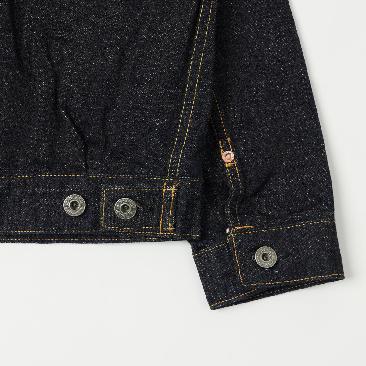 ONI Denim 02516P-14KBE Type II Denim Jacket - Rinsed