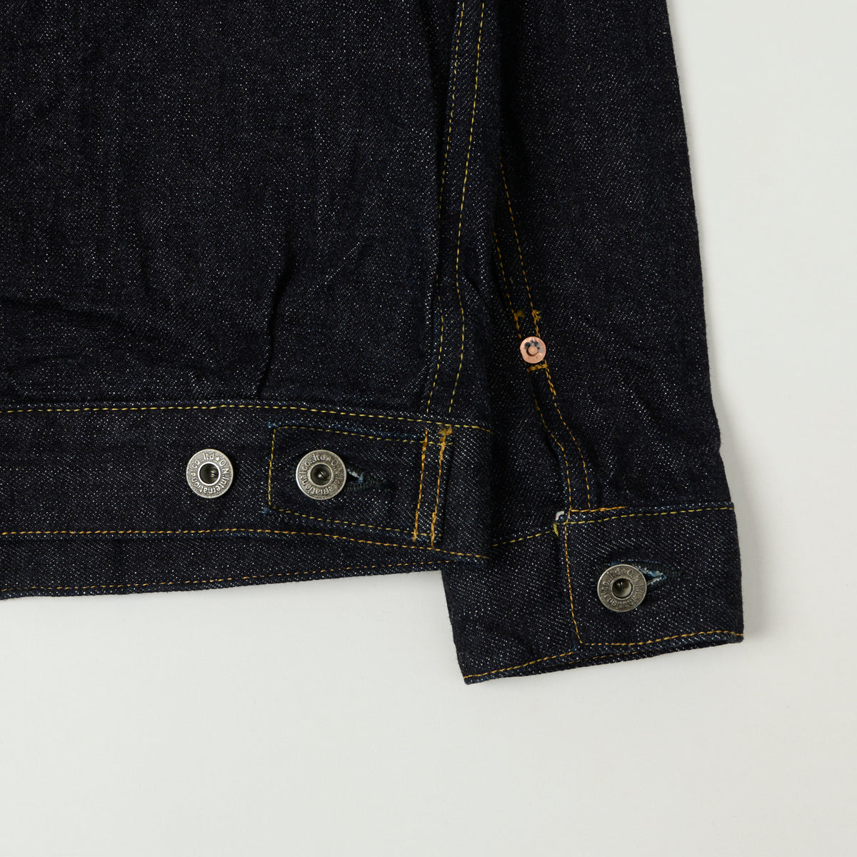 ONI Denim 02516P 15oz Type II Denim Jacket - Rinsed