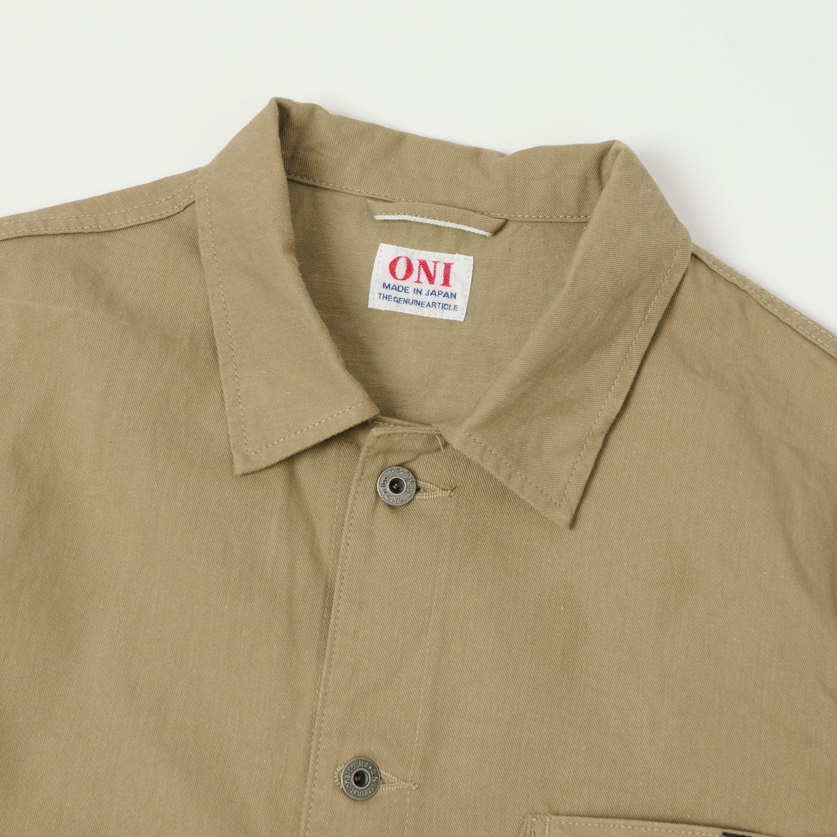 ONI Denim 03501-SVC-KHB Coverall Jacket - Beige