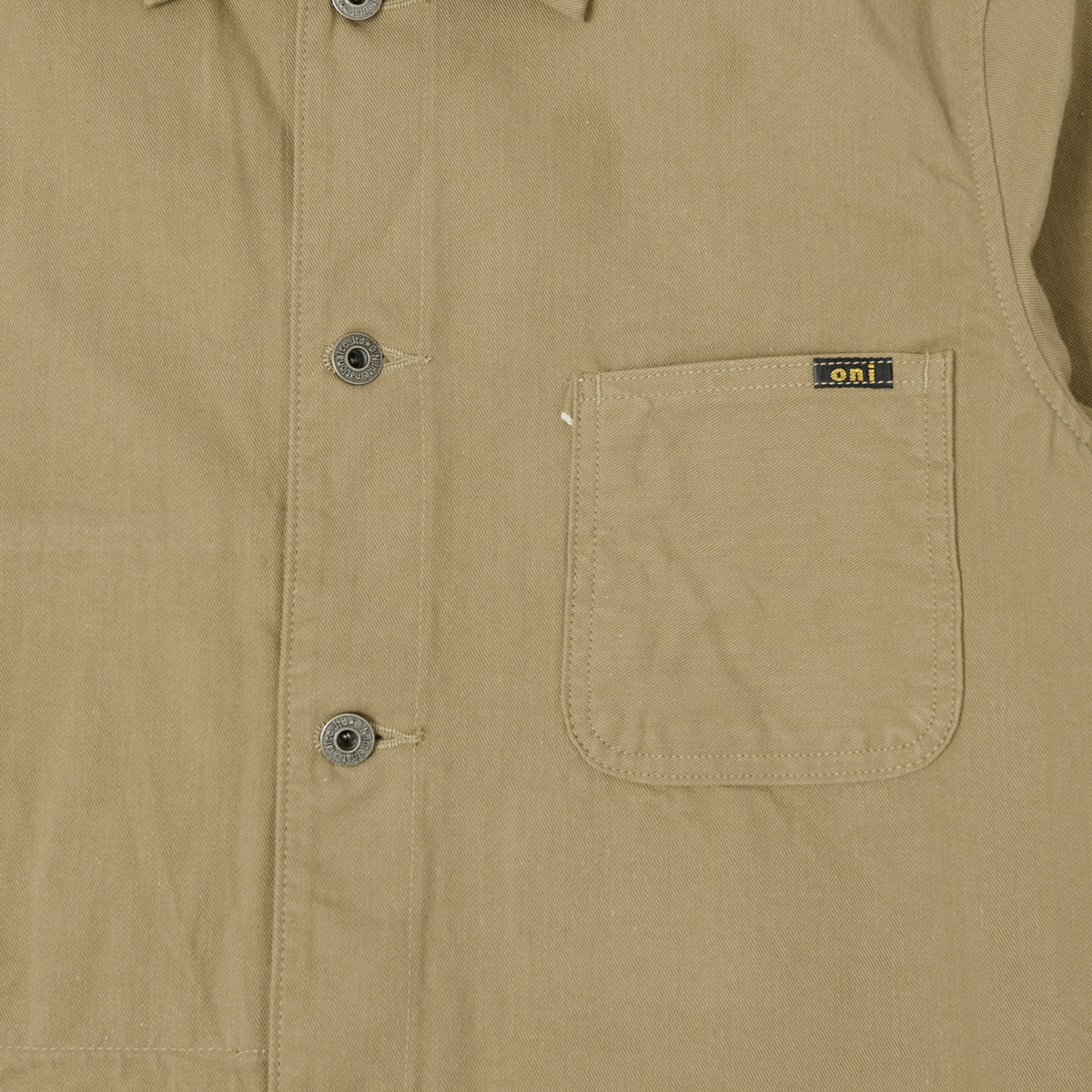 ONI Denim 03501-SVC-KHB Coverall Jacket - Beige