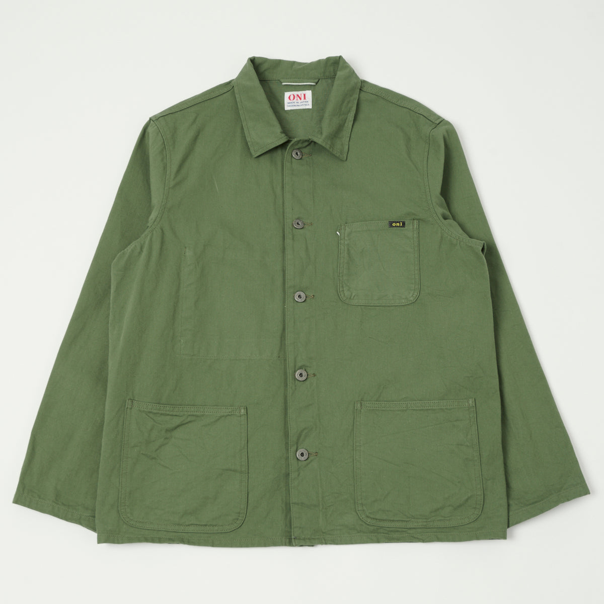 ONI Denim 03501-SVC-LOL Coverall Jacket - Light Olive