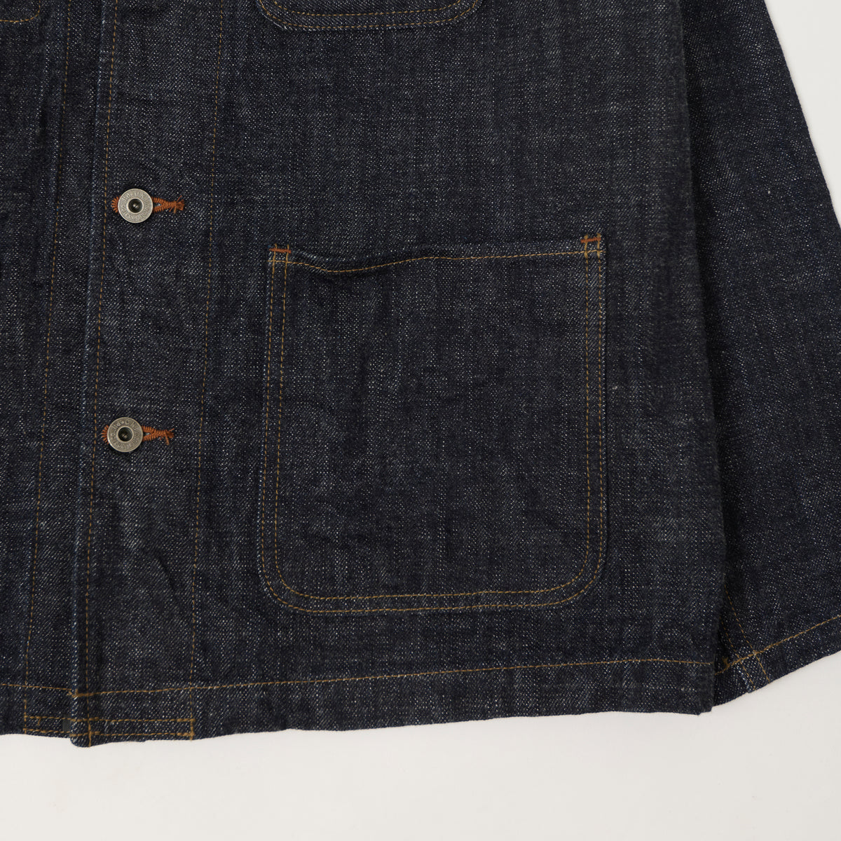 ONI Denim 03502N-LS 13.5oz Denim Chore Jacket - One Wash
