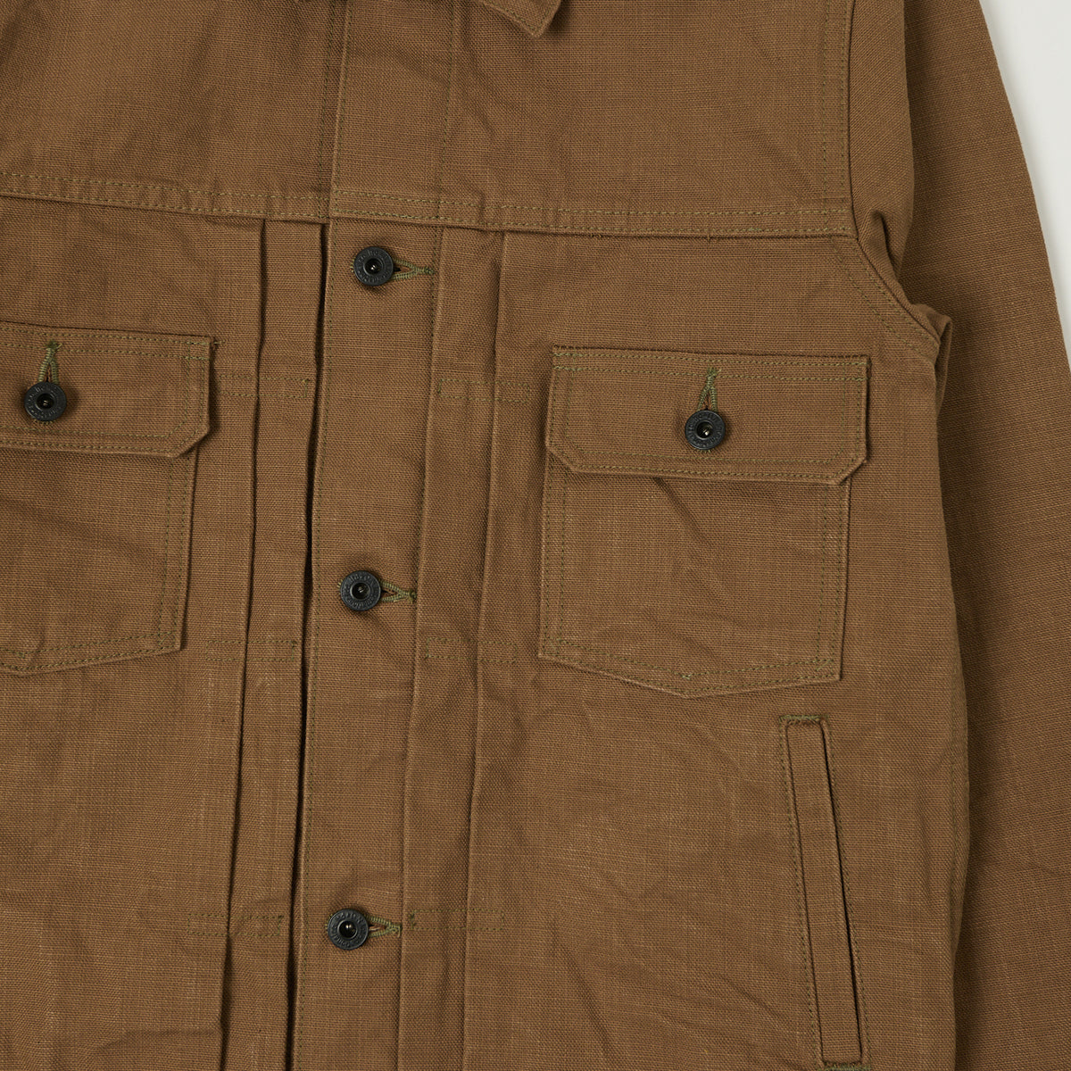 ONI Denim 02516P-HOX Type II Canvas Jacket - Khaki