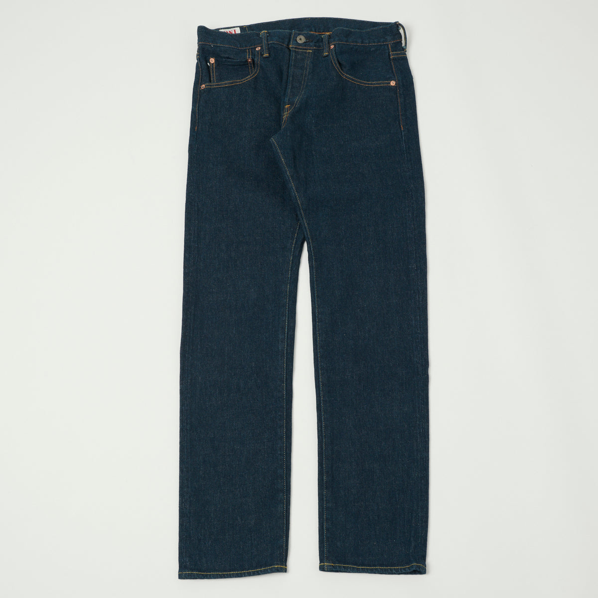 ONI Denim 121S Ishikawadai 15oz Slim Tapered Stretch Jean - One Wash