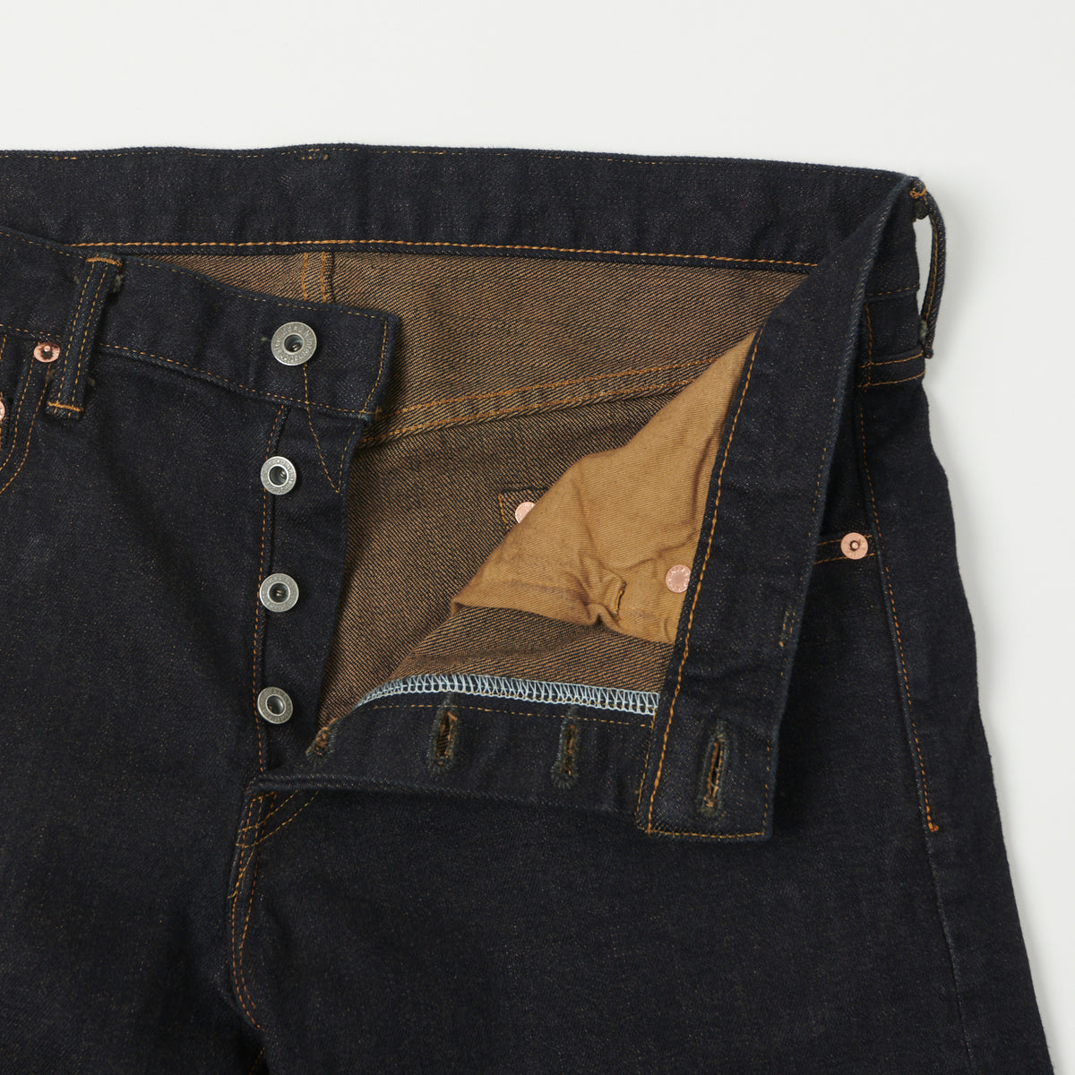 ONI Denim 122S 15oz Slim Tapered Stretch Jean - Moca One Wash