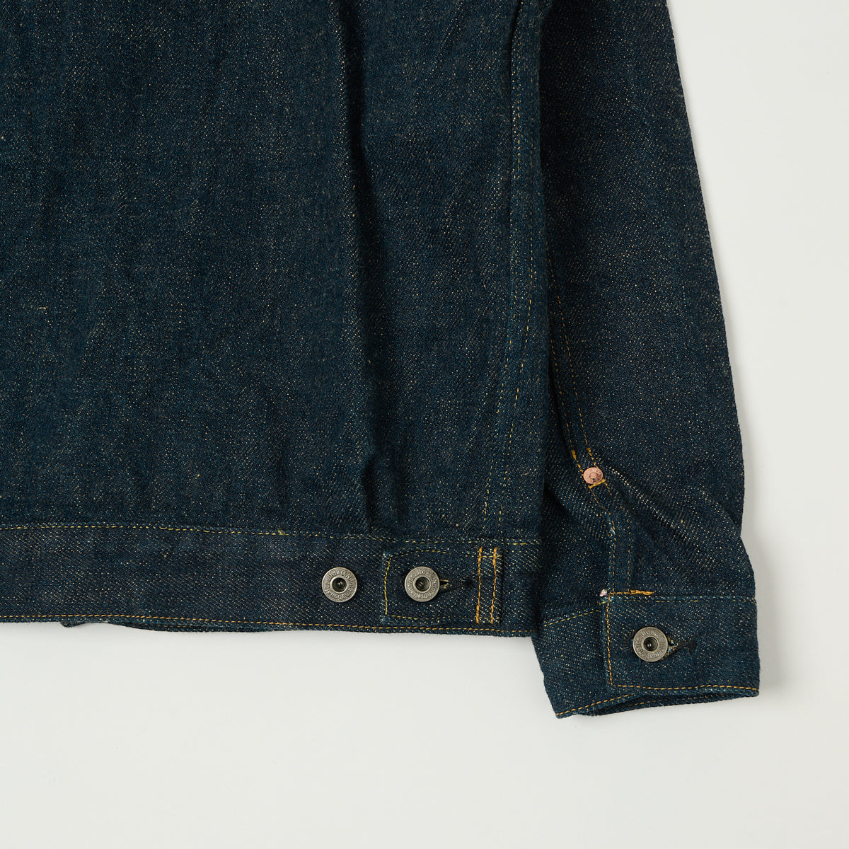 ONI Denim 02516PZR-BEG 'Beige Weft' Type II Denim Jacket - One Wash