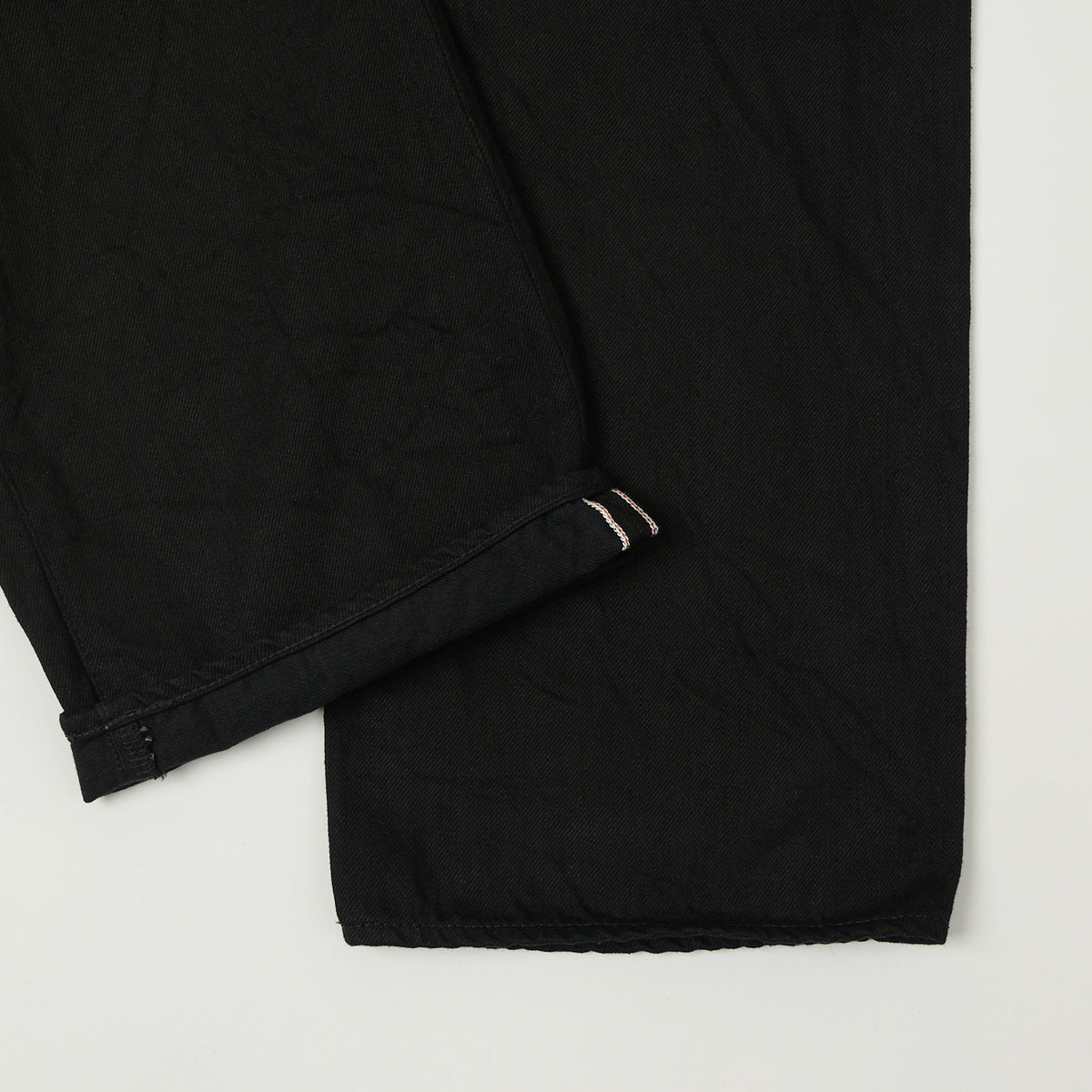 ONI Denim 200-13BK 13oz Wide Straight Jean - Black One Wash