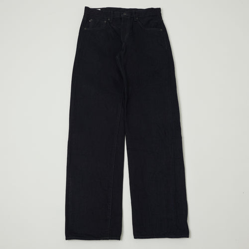 ONI Denim 200-14BLK 14oz Wide Straight Jean - One Wash