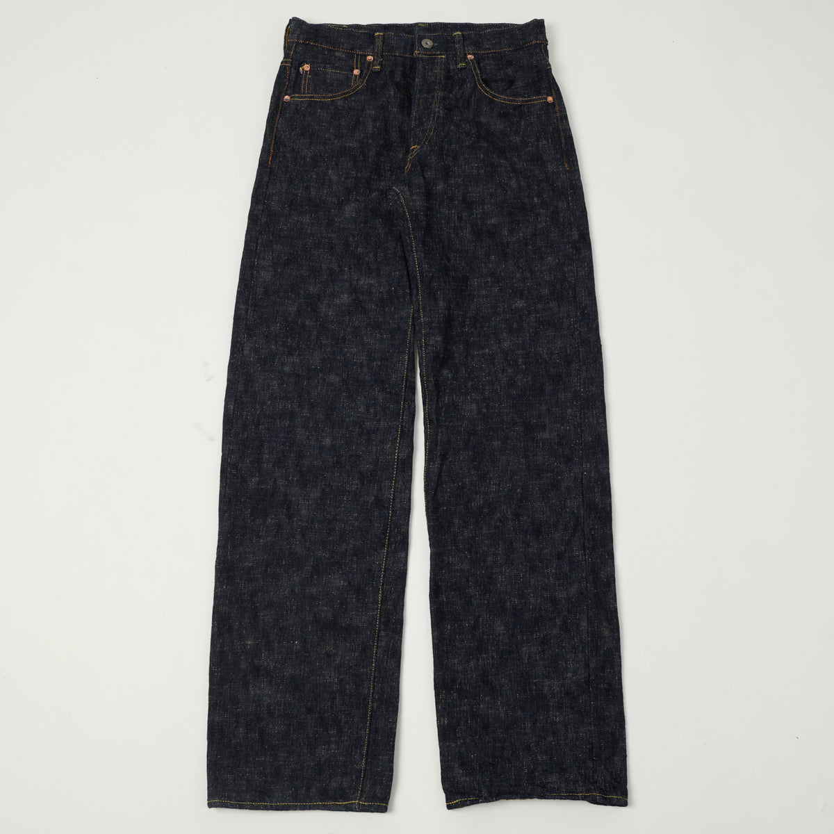 ONI Denim 200-Kasuri 17oz Wide Straight Jean - One Wash